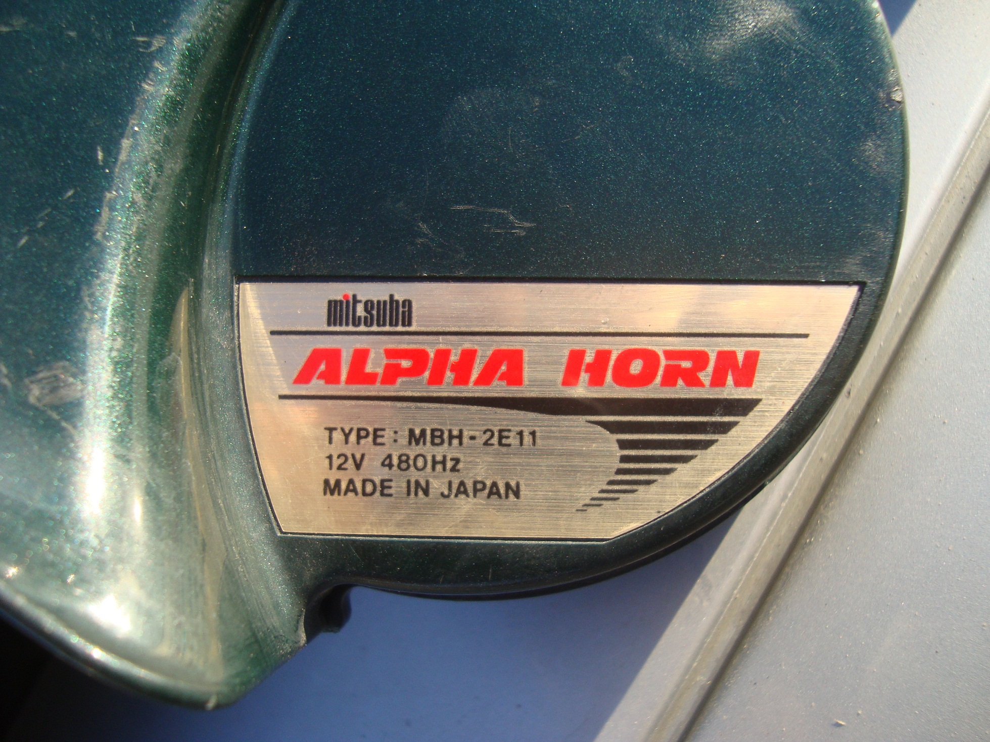 Звуковые сигналы Mitsuba Alpha Horn - 002
